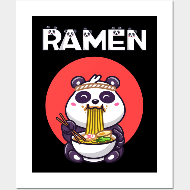 Banda Ramen cut Wall Art by "Artistic Apparel Hub"